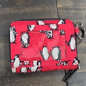 Vera Bradley Red Penguin Wallet